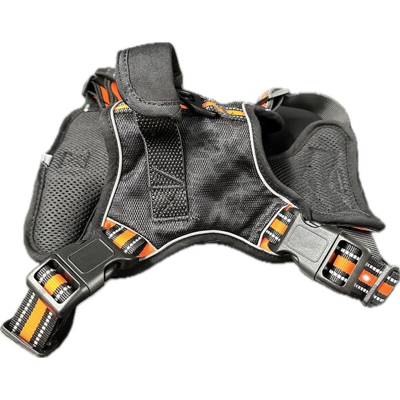 No Pull Dog Harness Breathable Reflective Adjustable Pet Control Handle Vest Med - Picture 6 of 8